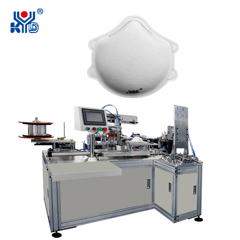 Best Cup Mask Nose-wire Heat-sealing Machine with Pad Printing