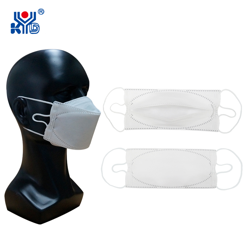 New Automatic CCD Inspection Adjustable Ear-loop Fish Mask Machine