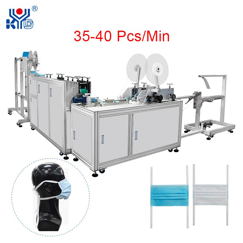 Automatic Tie Type Welding Surgical Mask Machine