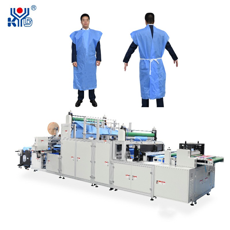 Automatic Disposable Surgical Gowns Body Making Machine