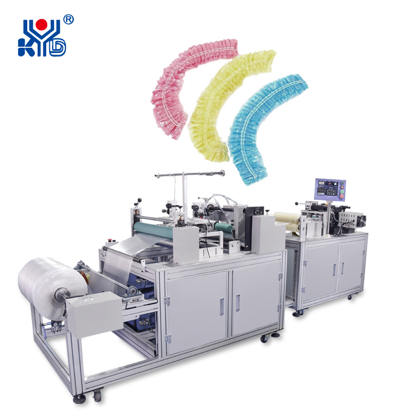 Disposable Bouffant Cap Making Machine