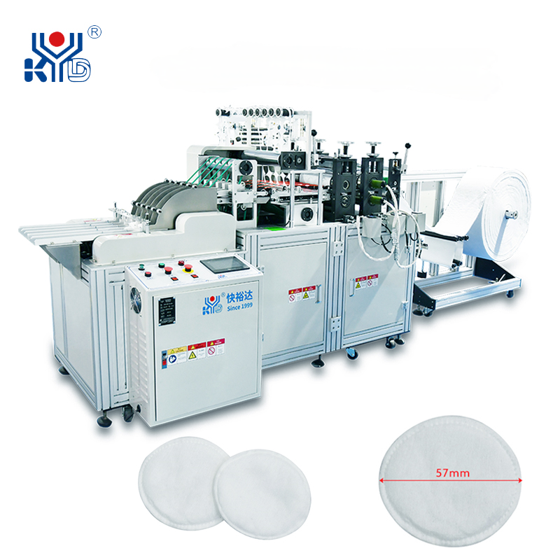 Cotton pad making machine